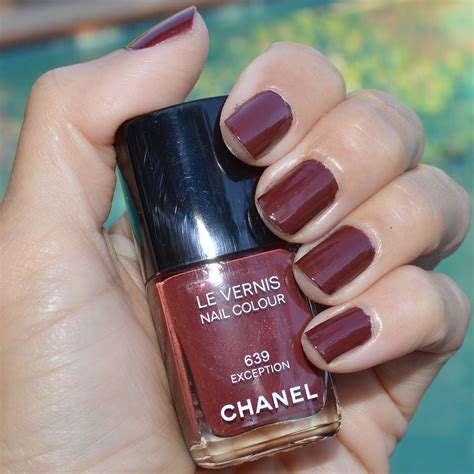 chanel exception polish|Chanel Exception nail polish late fall 2014 review.